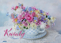 Kalendarz albumowy KA-8 Kwiaty Avanti